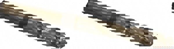 Reduced Shank Drill Bit: 9/16'' Dia, 1/2'' Shank Dia, 118 0, Cobalt